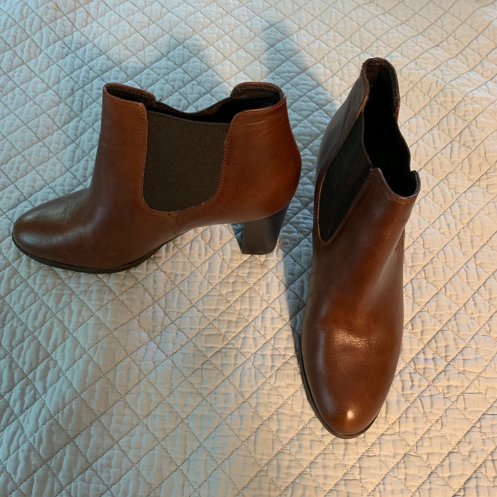Barney’s New York leather booties